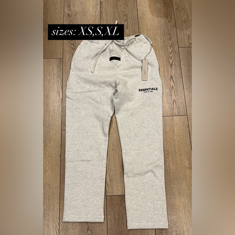 Essentials Kids Light Gray Joggers